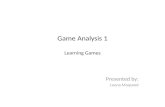 Game analysis 1