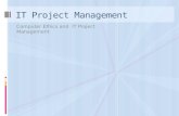 ethics and it project management