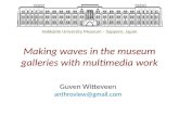 Making waves in the museum galleries with multimedia
