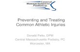 Preventing and treating common athletic injuries