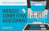 B2B Tech Website Competitive Assessment