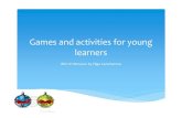 Games and activiites for young learners