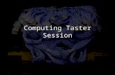Computing taster session