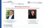 Meeting Inclusion: Making Your Meetings Accessible To All