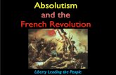 Absolutism and French Revolution