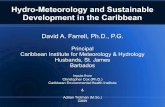 Hydro-Meteorology and Sustainable Development in the Caribbean