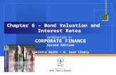 Booth Cleary 2nd Edition Chapter 6 - Bond Valuation and Interest Rates