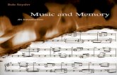 Music and Memory an Introduction