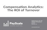 Compensation Analytics: The ROI of Turnover