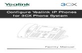 Configure Yealink Phones for 3CX Phone System
