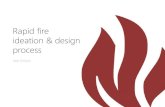 2013.10   rapid fire ideation & design process