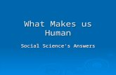 3 social sciences   humanness review