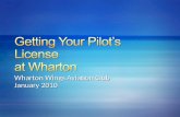 Wharton Wings -- Learn to Fly