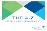 A to z of reputation by reputation consultancy