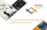 How mobile numbers can bridge the mobile & internet worlds