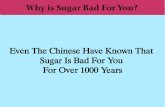 Why is sugar bad for you slideshow
