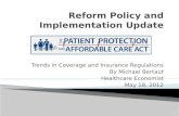 Health Reform Policy and Information Update