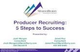 Producer Recruiting: FIVE steps to success