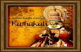 The indian kerala classical kathakali