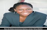 Terica Kindred out Estate Investments Women