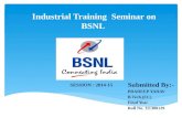 BSNL training seminar ppt