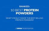 10 Best Protein Powders