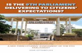 Parliament watch bulletin Mid Term Audit 2014