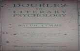 Tymms, Ralph. Doubles in Literary Psychology.