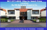 Sky City Shela 4bhk Luxurious Villa Bungalows for Sale at Shela Off SP Ring Road Ahmedabad