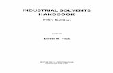 Industrial Solvent Handbook