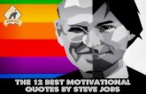 The 12 Best Motivational Quotes by Steve Jobs