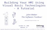 Building HMI with VB Tutorial [1998]