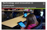 Technology and Innovation in Curriculum