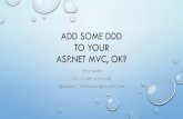 Add Some DDD to Your ASP.NET MVC, OK?