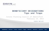 Tips and Traps of Beneficiary Designations