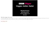 BBC iPlayer: bigger, better, faster - as seen at AWSUKUG #11