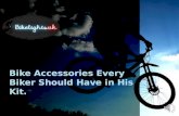 Bike accessories every biker should have in his kit