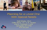 Planning For A Loved One With Special Needs