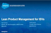 Lean Product Management for ISVs (October 14, 2014)