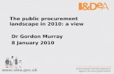 Procurement Landscape In Public Sector 2010
