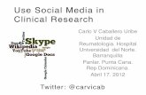 Social Media in Clinical Research