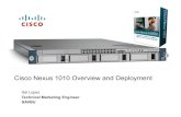 Nexus 1010 Overview and Deployment