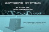Creative, Clusters –New City Speces