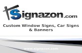 Top 5 Car Sign Mistakes