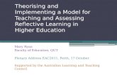 Mary ryan plenary presentation teaching & assessing reflective learning in he