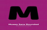 Museo Sans Rounded Specimen