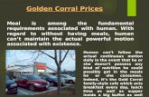 Golden Corral Buffet Price
