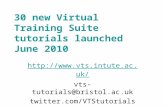 Virtual Training Suite launch June2010
