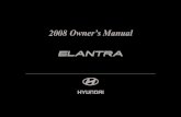 2008 Hyundai Elantra Owners Manual A2HO-EU76A