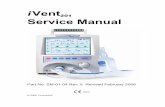 VersaMed iVent 201 - Service Manual